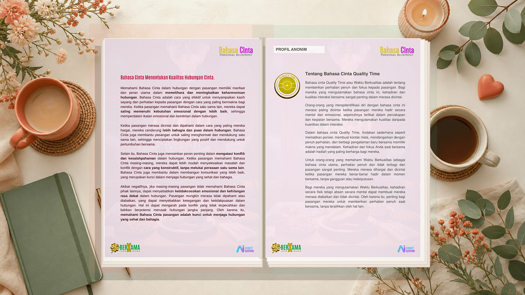 Aplikasi bahasa cinta dalam hubungan pasangan