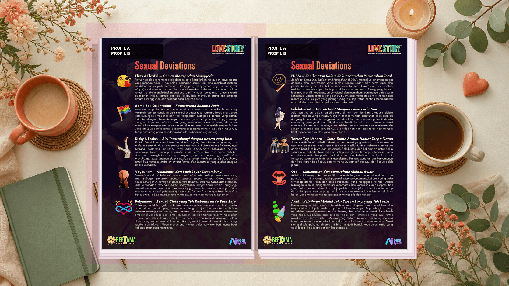 Penjelasan potensi seksual dalam Love Story